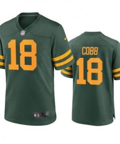 Green Bay Packers #18 Randall Cobb Nike Alternate Game Player Jersey - Green