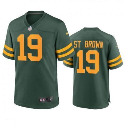 Green Bay Packers #19 Equanimeous St. Brown Nike Alternate Game Player Jersey - Green