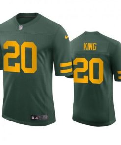 Green Bay Packers #20 Kevin King Nike Alternate Vapor Limited Player Jersey - Green