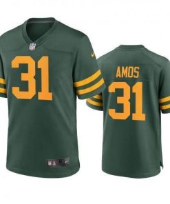 Green Bay Packers #31 Adrian Amos Nike Alternate Game Player Jersey - Green