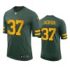 Green Bay Packers #37 Josh Jackson Nike Alternate Vapor Limited Player Jersey - Green