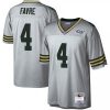 Green Bay Packers #4 Brett Favre Mitchell & Ness 100 Retired Player Platinum Jersey