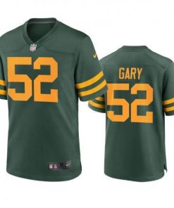 Green Bay Packers #52 Rashan Gary Nike Alternate Game Player Jersey - Green