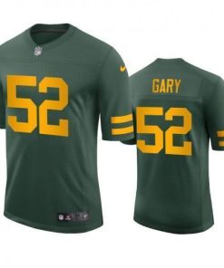 Green Bay Packers #52 Rashan Gary Nike Alternate Vapor Limited Player Jersey - Green