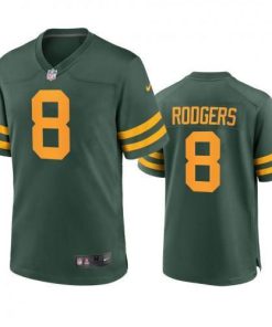 Green Bay Packers #8 Amari Rodgers Nike Alternate Game Player Jersey - Green