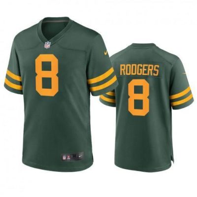 Green Bay Packers #8 Amari Rodgers Nike Alternate Game Player Jersey - Green