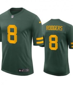 Green Bay Packers #8 Amari Rodgers Nike Alternate Vapor Limited Player Jersey - Green