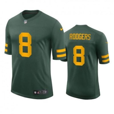 Green Bay Packers #8 Amari Rodgers Nike Alternate Vapor Limited Player Jersey - Green