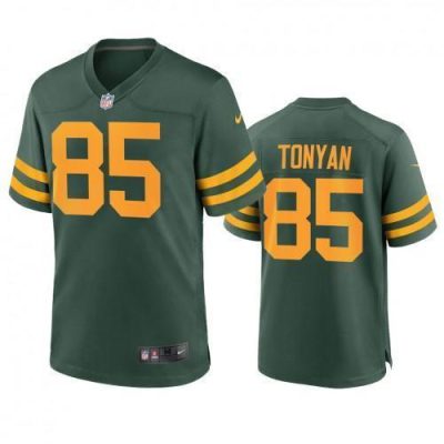Green Bay Packers #85 Robert Tonyan Nike Alternate Game Player Jersey - Green