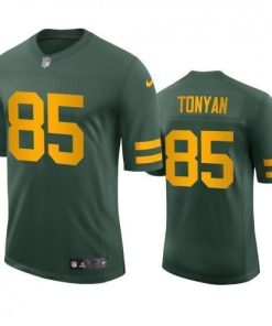 Green Bay Packers #85 Robert Tonyan Nike Alternate Vapor Limited Player Jersey - Green
