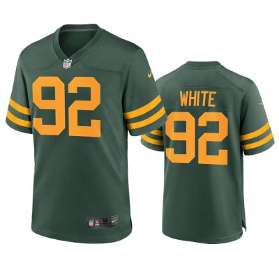 Green Bay Packers #92 Reggie White Nike Alternate Game Player Jersey - Green