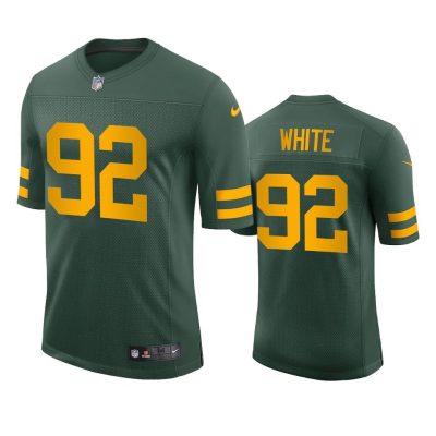 Green Bay Packers #92 Reggie White Nike Alternate Vapor Limited Player Jersey - Green