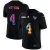 Houston Houston Texans #4 Deshaun Watson Nike Multi-Color Black 2020 NFL Crucial Catch Vapor Untouchable Limited Jersey