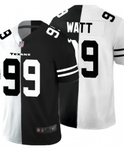 Houston Houston Texans #99 J.J. Watt Black V White Peace Split Nike Vapor Untouchable Jersey