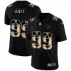 Houston Houston Texans #99 J.J. Watt Carbon Black Vapor Statue Of Liberty Jersey
