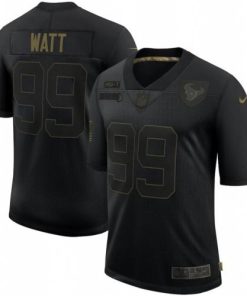 Houston Houston Texans #99 J.J. Watt Nike 2020 Salute To Service Limited Jersey Black