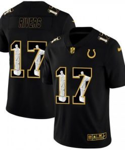 Indianapolis Indianapolis Colts #17 Philip Rivers Nike Carbon Black Vapor Cristo Redentor Jersey