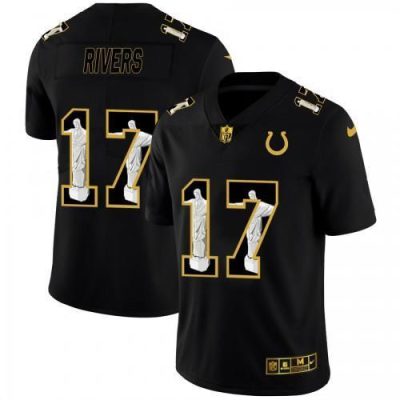 Indianapolis Indianapolis Colts #17 Philip Rivers Nike Carbon Black Vapor Cristo Redentor Jersey