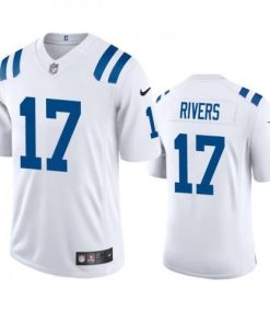 Indianapolis Indianapolis Colts #17 Philip Rivers Nike White 2020 Vapor Limited Jersey