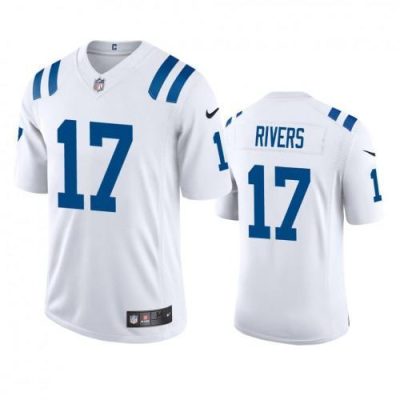 Indianapolis Indianapolis Colts #17 Philip Rivers Nike White 2020 Vapor Limited Jersey
