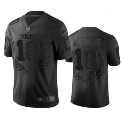 Indianapolis Indianapolis Colts #18 Peyton Manning Nike Black NFL MVP Limited Edition Jersey