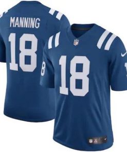 Indianapolis Indianapolis Colts #18 Peyton Manning Nike Royal Retired Player Limited Jersey