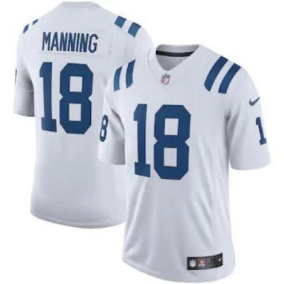 Indianapolis Indianapolis Colts #18 Peyton Manning Nike White Retired Player Limited Jersey
