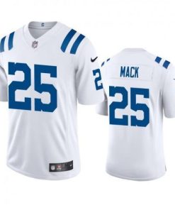 Indianapolis Indianapolis Colts #25 Marlon Mack Nike White 2020 Vapor Limited Jersey
