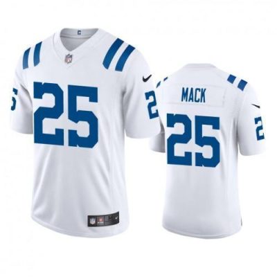 Indianapolis Indianapolis Colts #25 Marlon Mack Nike White 2020 Vapor Limited Jersey