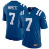 Indianapolis Indianapolis Colts #7 Jacoby Brissett Nike Royal 2020 Vapor Limited Jersey
