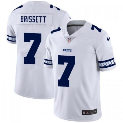 Indianapolis Indianapolis Colts #7 Jacoby Brissett Nike White Team Logo Vapor Jersey