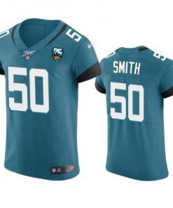Jacksonville Jaguars #50 Telvin Smith Teal 25th Season Vapor Elite Stitched NFL Jersey