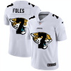 Jacksonville Jaguars #7 Nick Foles White Nike Team Logo Dual Overlap Limited NFL Jersey