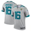 Jacksonville Jaguars #16 Trevor Lawrence Nike Silver Inverted Legend Jersey