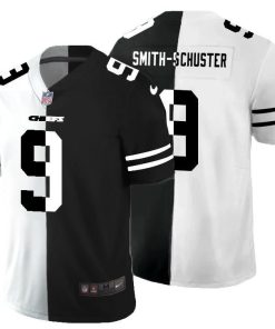 Kansas City Chiefs #9 JuJu Smith-Schuster Black V White Peace Split Nike Vapor Untouchable Limited NFL Jersey