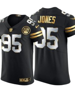 Kansas City Chiefs #95 Chris Jones Nike Black Edition Vapor Untouchable Elite NFL Jersey