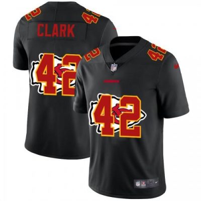 Kansas City Kansas City Chiefs #42 Anthony Sherman Nike Team Logo Dual Overlap Limited NFL Jersey Black