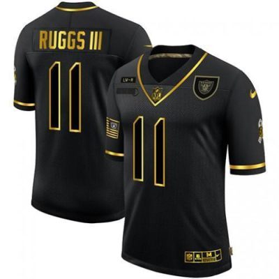 Las Vegas Raiders #11 Henry Ruggs III Nike 2020 Salute To Service Golden Limited NFL Jersey Black