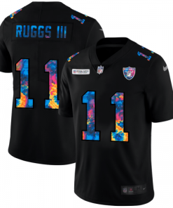 Las Vegas Raiders #11 Henry Ruggs III Nike Multi-Color Black 2020 NFL Crucial Catch Vapor Untouchable Limited Jersey