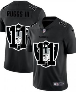 Las Vegas Raiders #11 Henry Ruggs III Nike Team Logo Dual Overlap Limited NFL Jersey Black
