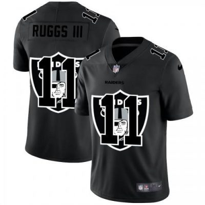 Las Vegas Raiders #11 Henry Ruggs III Nike Team Logo Dual Overlap Limited NFL Jersey Black
