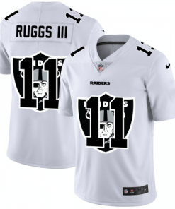 Las Vegas Raiders #11 Henry Ruggs III White Nike Team Logo Dual Overlap Limited NFL Jersey