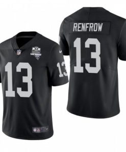 Las Vegas Raiders #13 Hunter Renfrow Nike 2020 Inaugural Season Vapor Limited NFL Jersey Black