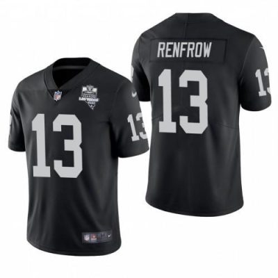 Las Vegas Raiders #13 Hunter Renfrow Nike 2020 Inaugural Season Vapor Limited NFL Jersey Black