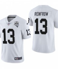 Las Vegas Raiders #13 Hunter Renfrow Nike 2020 Inaugural Season Vapor Limited NFL Jersey White