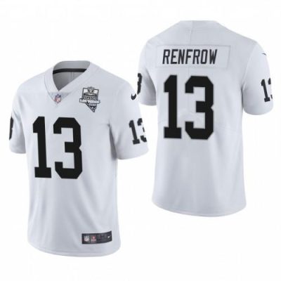 Las Vegas Raiders #13 Hunter Renfrow Nike 2020 Inaugural Season Vapor Limited NFL Jersey White