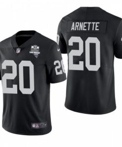 Las Vegas Raiders #20 Damon Arnette Nike 2020 Inaugural Season Vapor Limited NFL Jersey Black