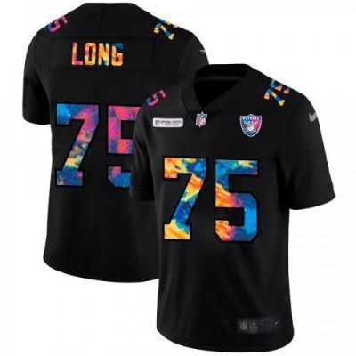 Las Vegas Raiders #75 Howie Long Nike Multi-Color Black 2020 NFL Crucial Catch Vapor Untouchable Limited Jersey