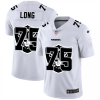 Las Vegas Raiders #75 Howie Long White Nike Team Logo Dual Overlap Limited NFL Jersey