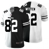 Las Vegas Raiders #82 Jason Witten Black V White Peace Split Nike Vapor Untouchable Limited NFL Jersey